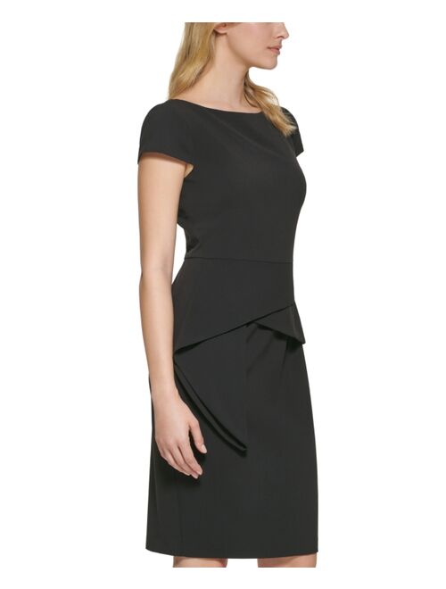 Vince Camuto Petite Peplum Bodycon Dress