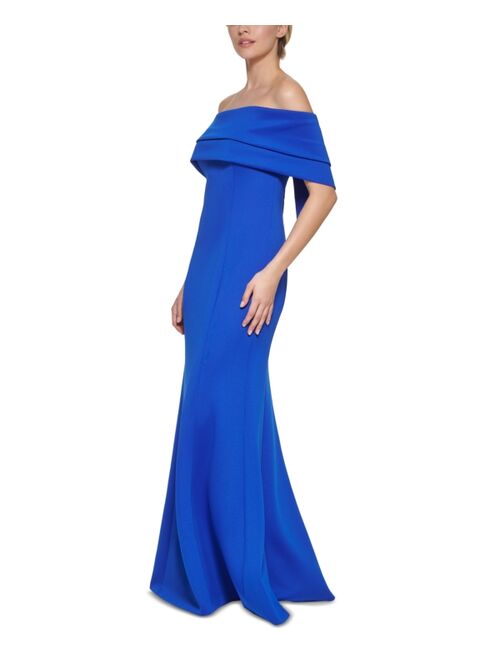 Vince Camuto Off-The-Shoulder Gown