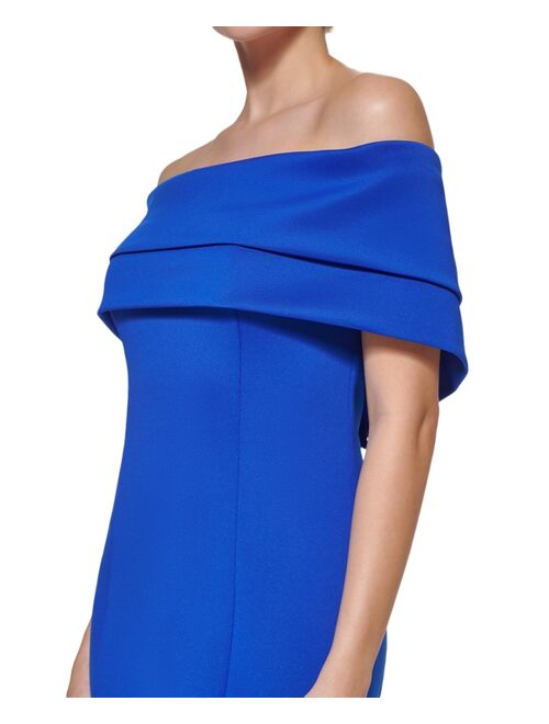 Vince Camuto Off-The-Shoulder Gown