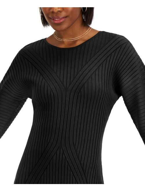 INC International Concepts Dolman-Sleeve Sweater Dress, Created for Macy's