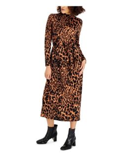 Animal-Print Midi Dress, Created for Macy's