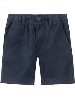 Boys' Toddler School Uniform Pull-on Shorts