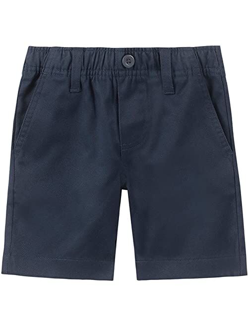 IZOD Boys' Toddler School Uniform Pull-on Shorts
