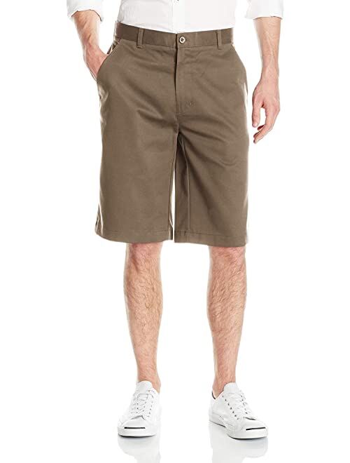 IZOD Uniform Young Men's Flat Front Short