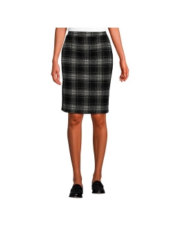 Sport Jacquard Pencil Skirt