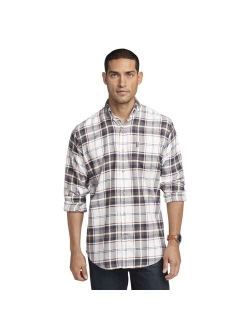 Classic-Fit Plaid Flannel Button-Down Shirt