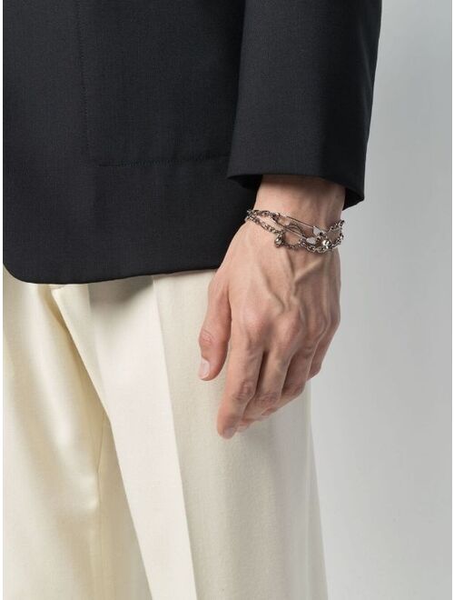 Alexander McQueen charm chain bracelet