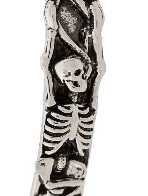 Alexander McQueen Dancing Skeleton cuff