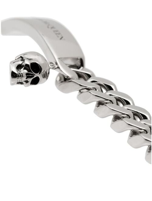 Alexander McQueen skull-charm chain-link bracelet