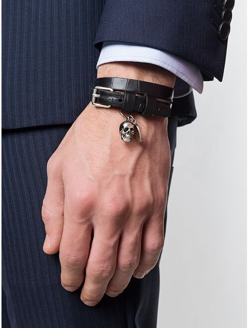 Alexander McQueen skull wrap bracelet