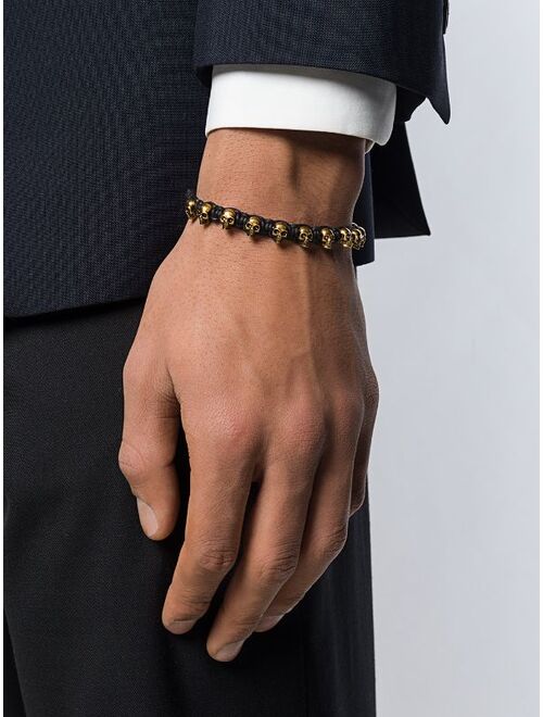 Alexander McQueen skulls bracelet