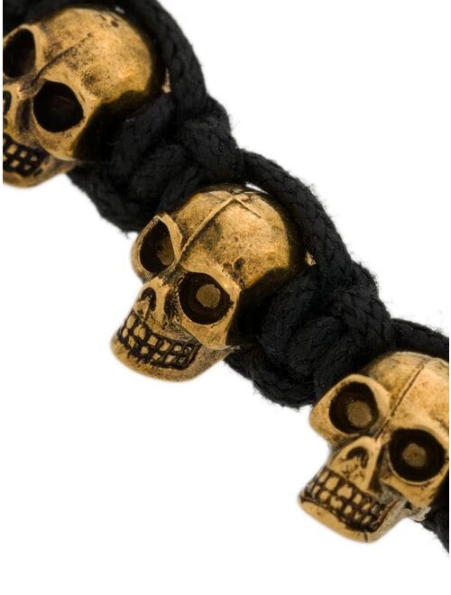 Alexander McQueen skulls bracelet