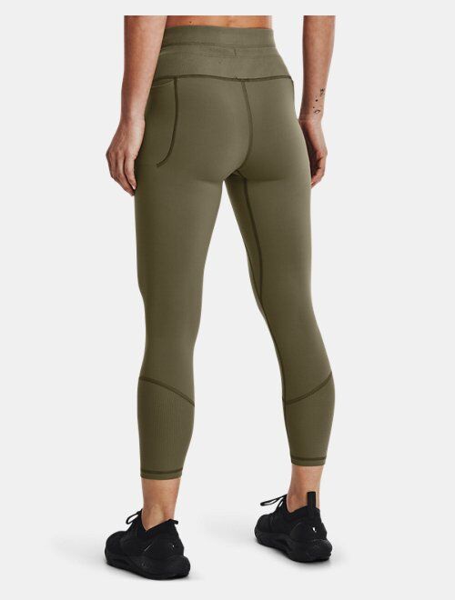 Under Armour Women's UA Meridian Rib Waistband Ankle Leggings