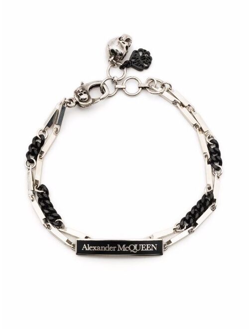 Alexander McQueen skull-charm bracelet