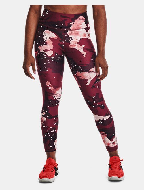 Under Armour Women's Project Rock No-Slip Waistband Ankle Leggings