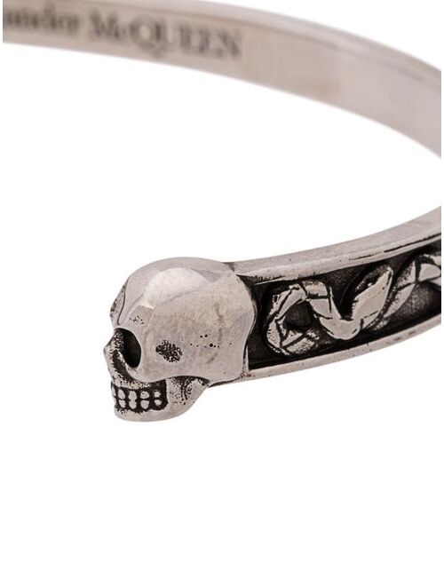 Alexander McQueen twin skull bracelet