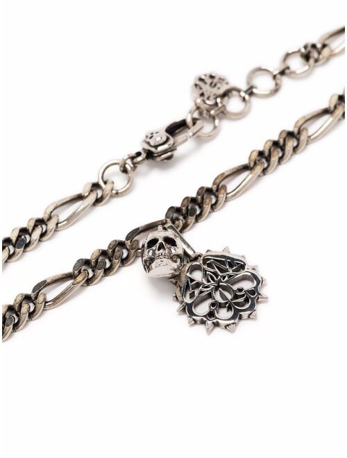 Alexander McQueen Skull charm chain bracelet