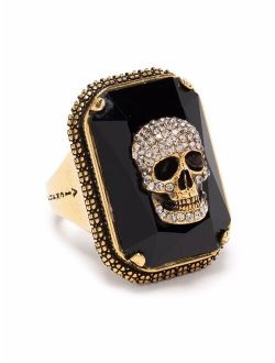 skull embellished ring