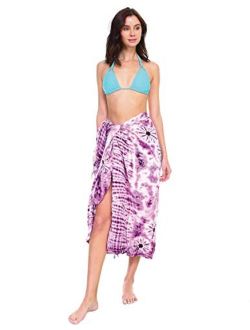 The Collection Royal Tie Dye Rayon Sarong