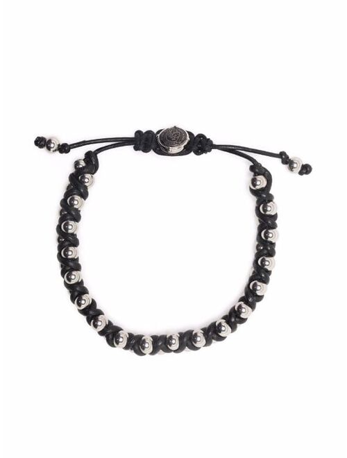 Diesel bead-chain rope bracelet