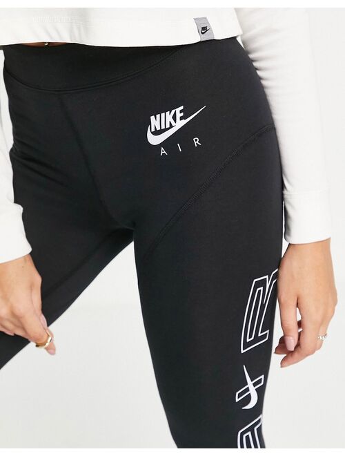 Nike Air high waisted leggings in black
