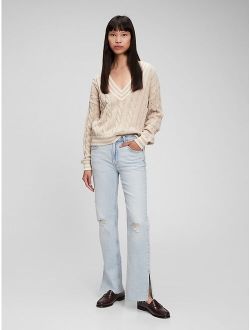 Mid Rise '90s Loose Jeans in Organic Cotton with Washwell