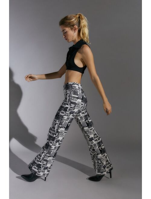 Urban Outfitters UO Dalila Low-Rise Flare Pant