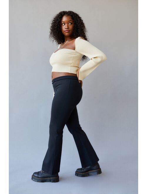 Urban Outfitters UO Aliya Low-Rise  Ponte Pant