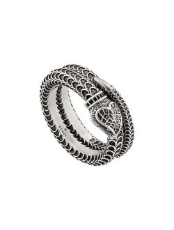 Garden snake-inspired ring