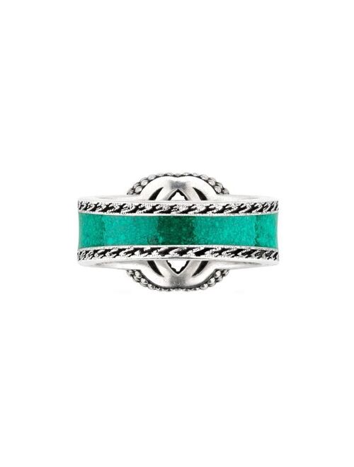 Gucci Interlocking G band ring