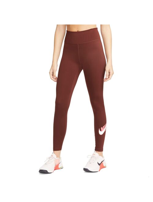 Women's Nike Dri-FIT One Icon Clash Midrise Graphic Leggings