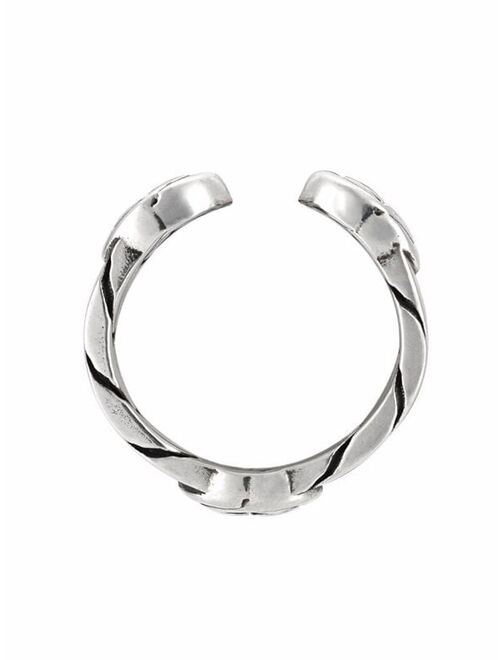 Gucci large Interlocking G ear cuff