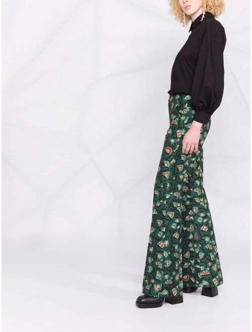 La DoubleJ Saturday Night flared trousers