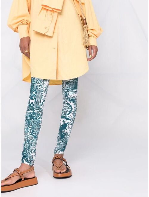 La DoubleJ Ionic printed leggings