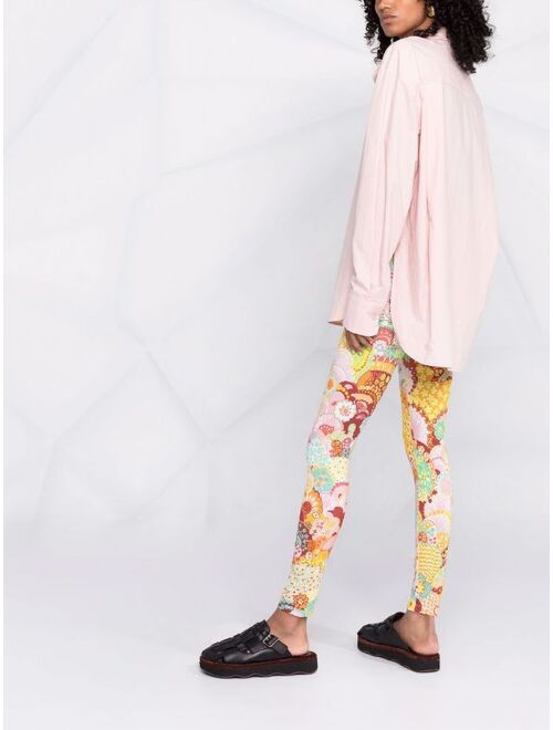 La DoubleJ Holi floral-print leggings