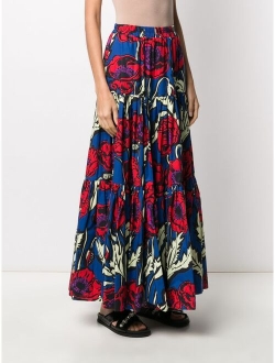 Big Blooms Big maxi skirt