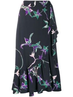 x Mantero flounce skirt