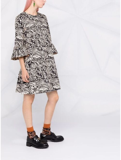 La DoubleJ 24/7 abstract-print dress