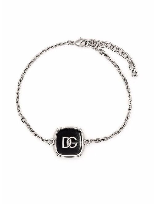 Dolce & Gabbana logo plaque bracelet