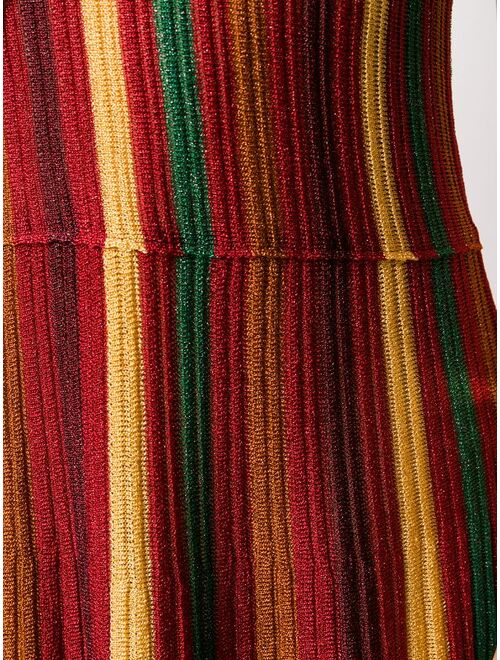 La DoubleJ Accordion knit dress