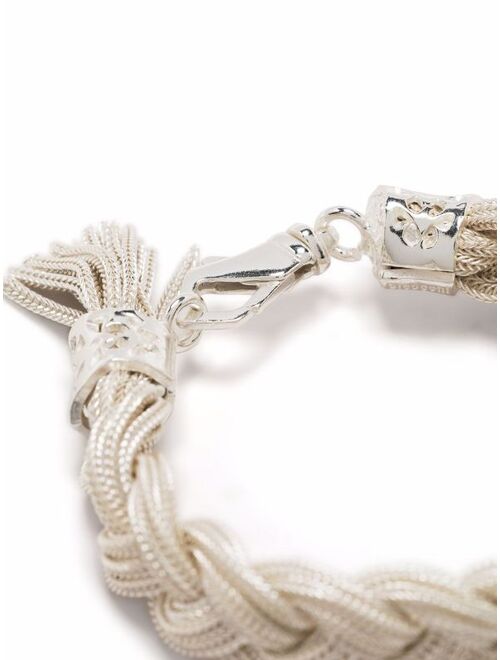Emanuele Bicocchi flat braided bracelet