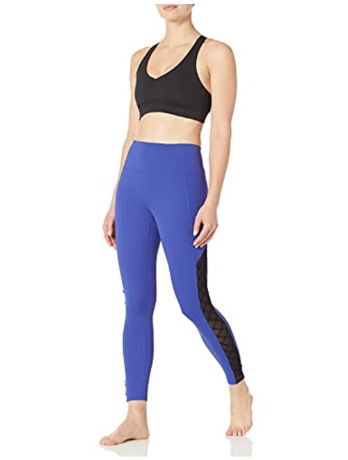 Amazon Brand - Core 10 Women's (XS-3X) Icon Series 'Lace-Up & Go' High Waist Yoga Legging - 24"