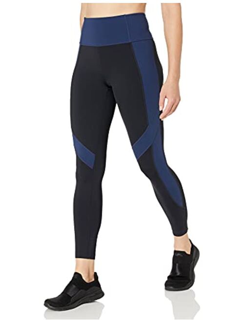 Amazon Brand - Core 10 Women's (XS-3X) Onstride Color Block High Waist Workout Legging - 26"