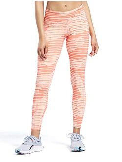 by Reebok Women's Lux 2.0 Mid-Rise All Over Print Leggings