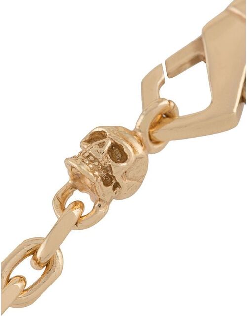 Emanuele Bicocchi skull chain-link bracelet