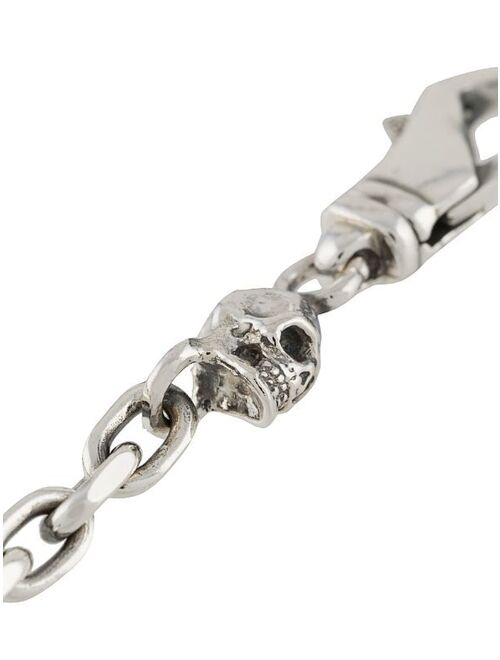 Emanuele Bicocchi skull-charm chain bracelet