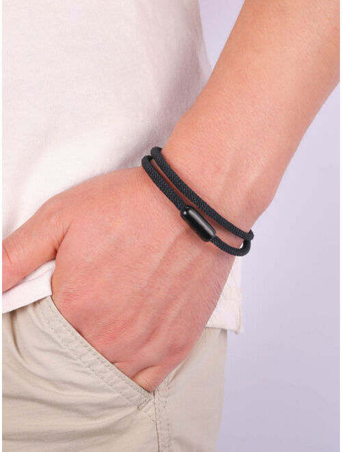 Shein 1pc Men Simple Bracelet