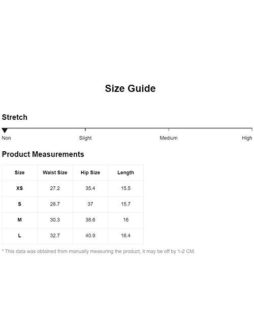 Floerns Women's Boho Ditsy Floral Print Button Front Summer A Line Mini Skirt