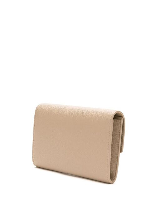 Yves Saint Laurent Saint Laurent Uptown envelope leather clutch bag