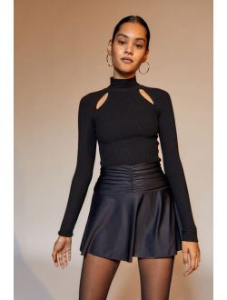 UO Ruched Mini Skirt